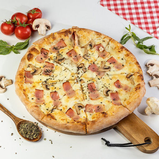 Picture of Carbonara pizza - 40 cm